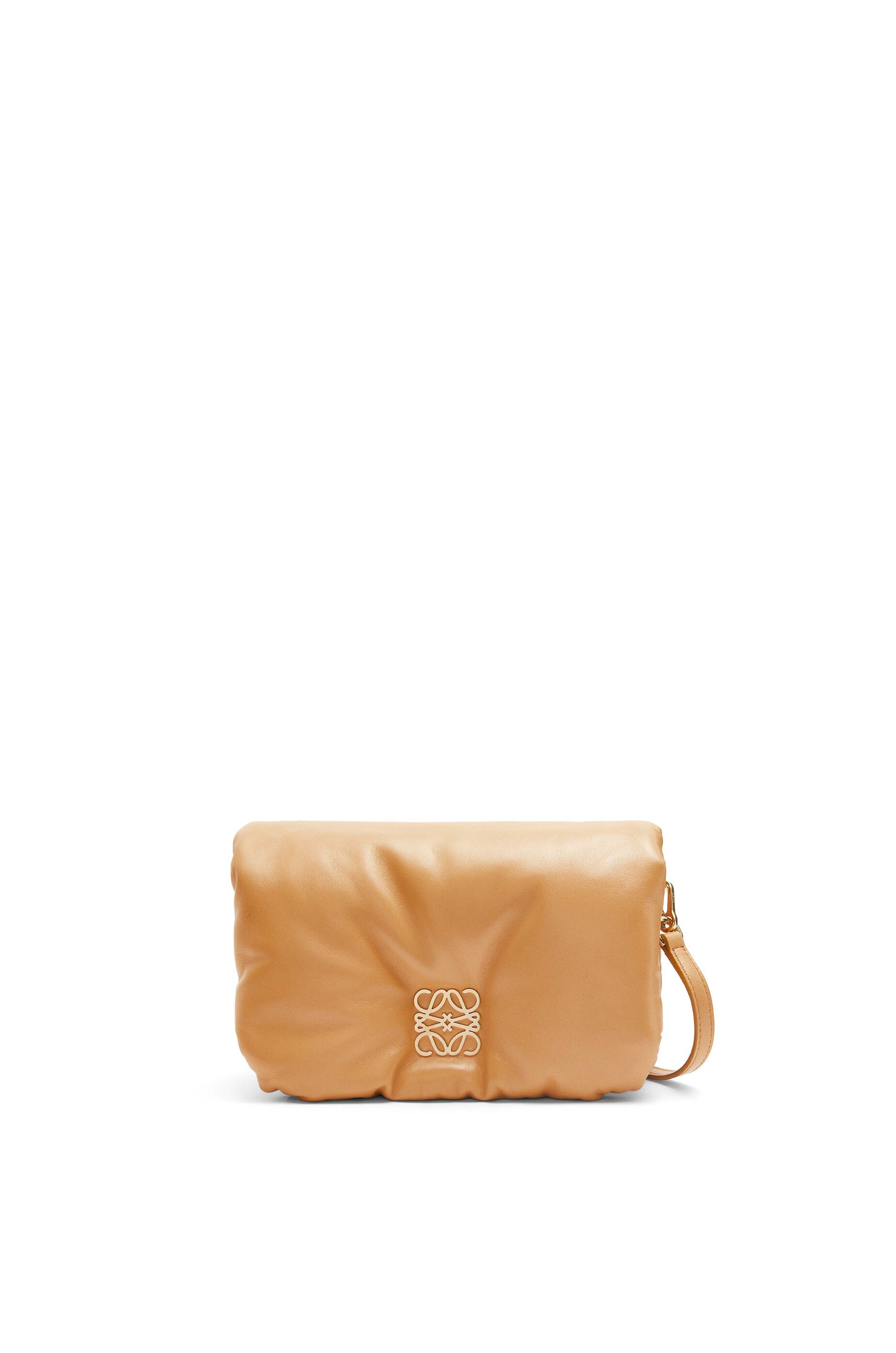 Mini Puffer Goya bag in shiny nappa - 1