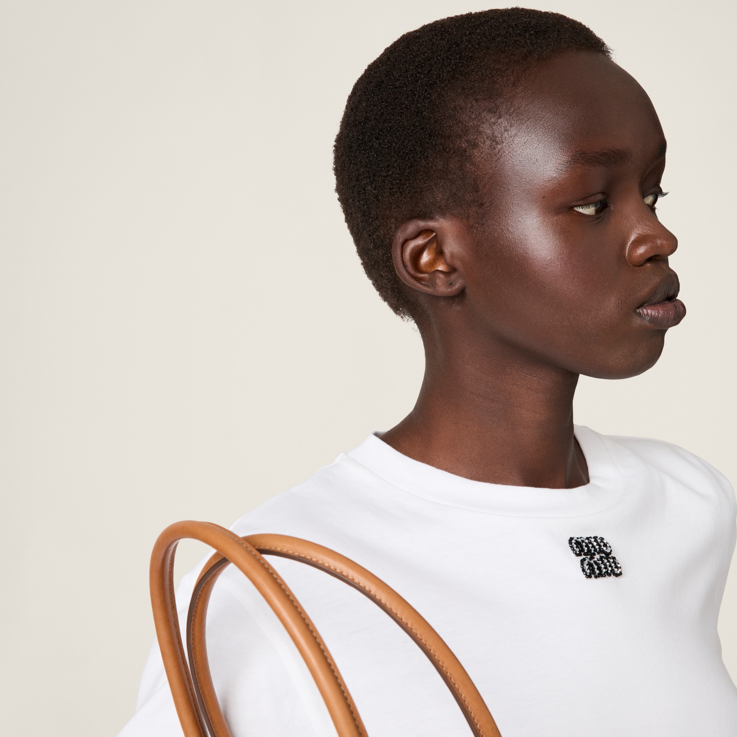 Miu Miu Cotton jersey T-shirt | REVERSIBLE