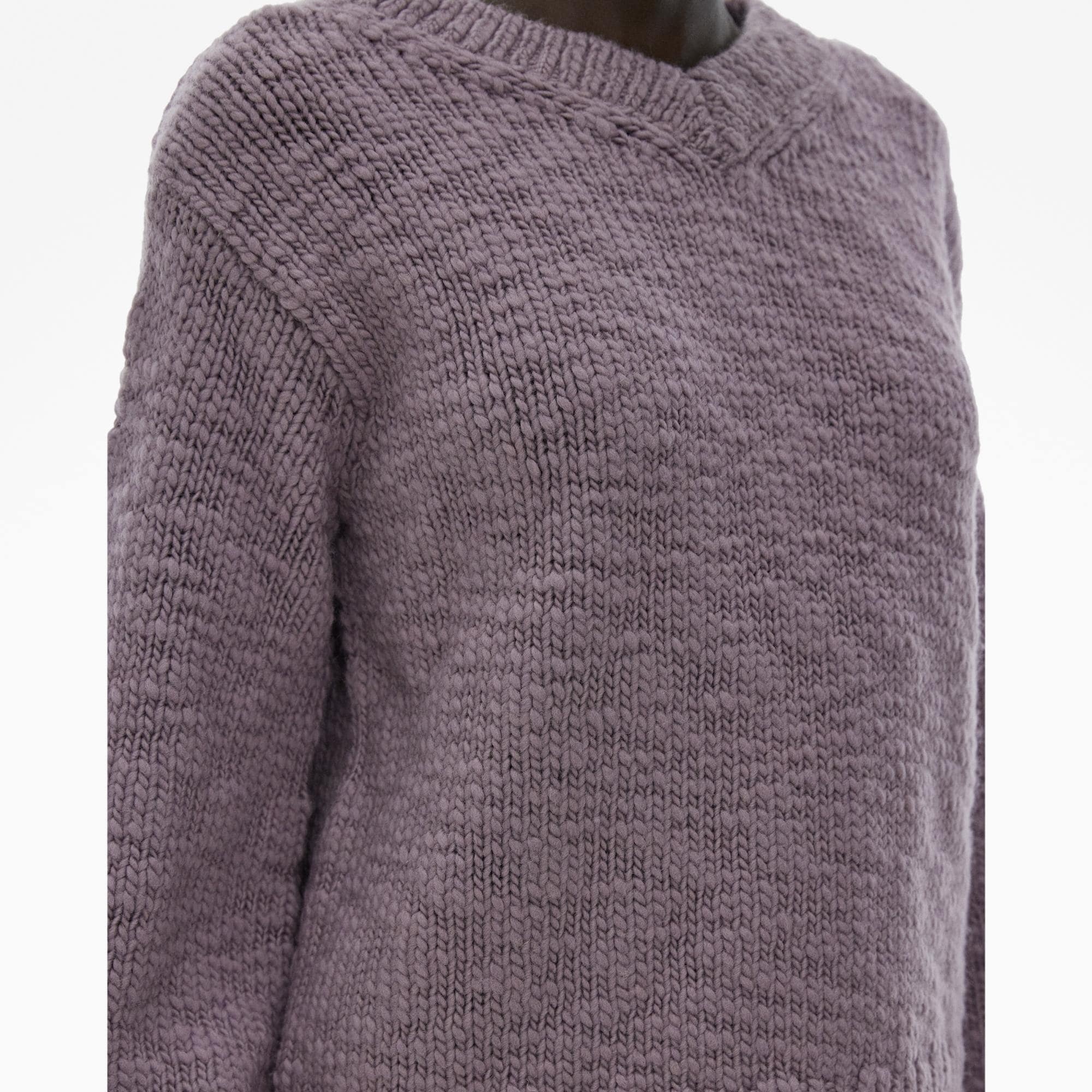 OVERSIZED V-NECK SWEATER - 6