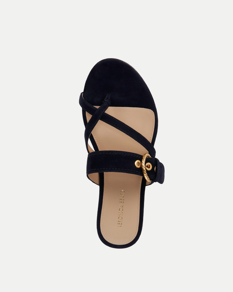 SALVA SUEDE CRISSCROSS SANDAL - 3