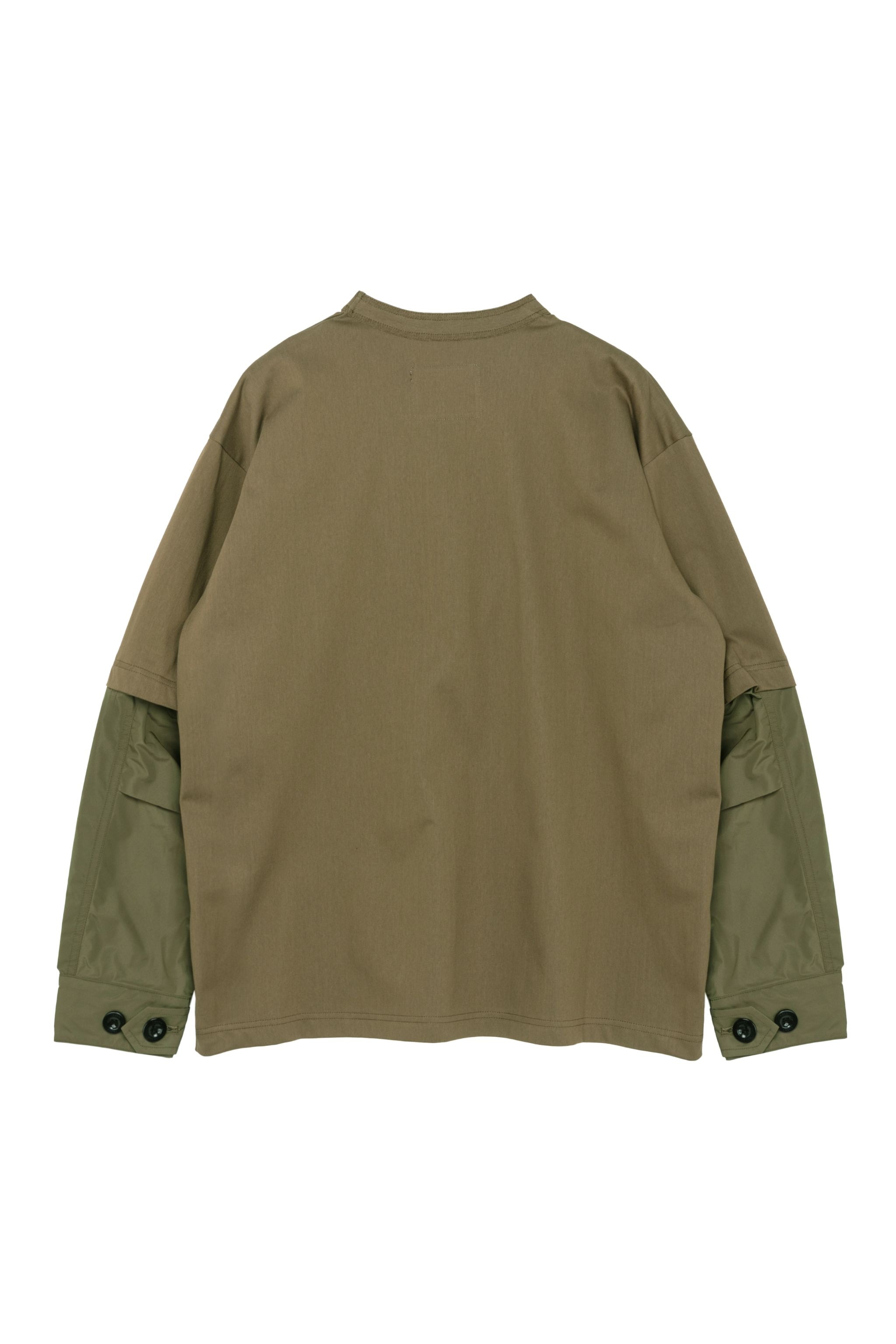 【新品】sacai s Cotton Jersey L/S T-Shirt sacai s Cotton Jersey L/S T-Shirt | REVERSIBLE
