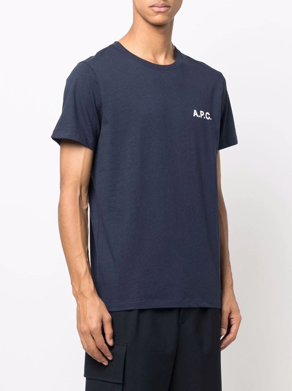 logo cotton T-shirt - 3