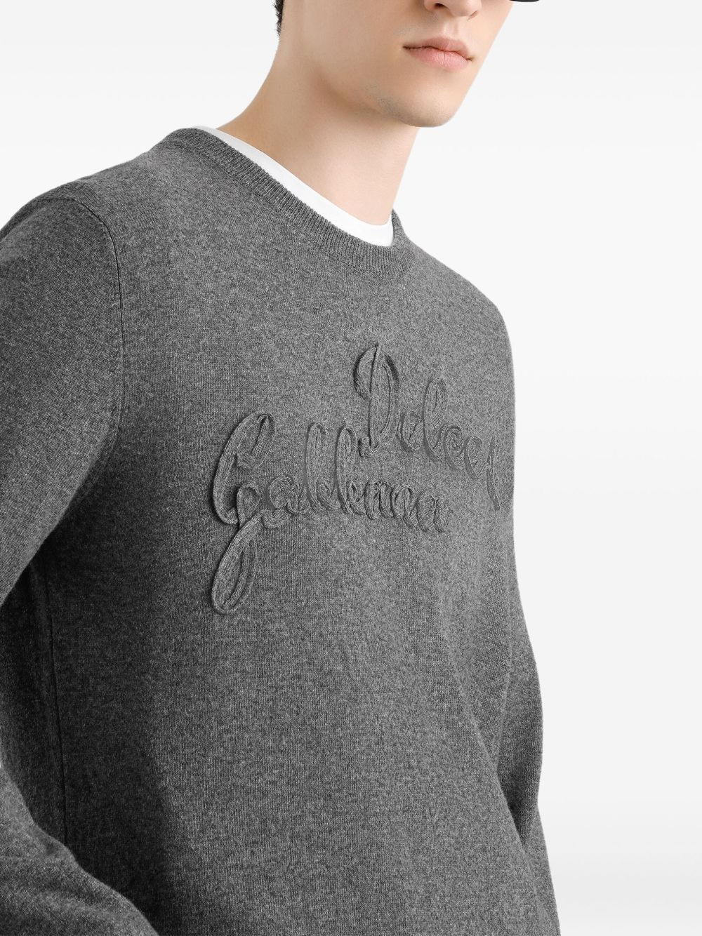 logo-detail sweater - 4