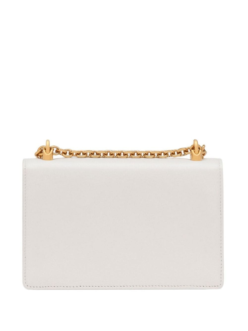 logo-plaque lambskin crossbody bag - 3