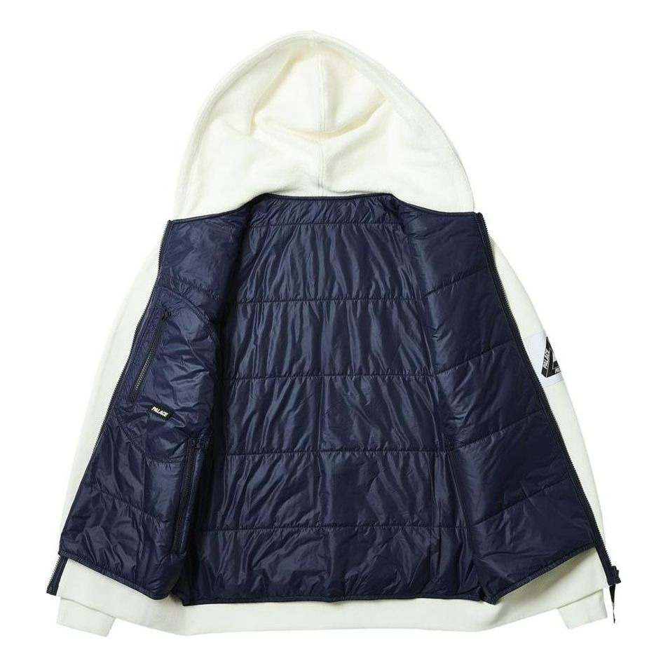 Palace Reversible Vest Hoodie 'Soft White' P26CS048 - 3