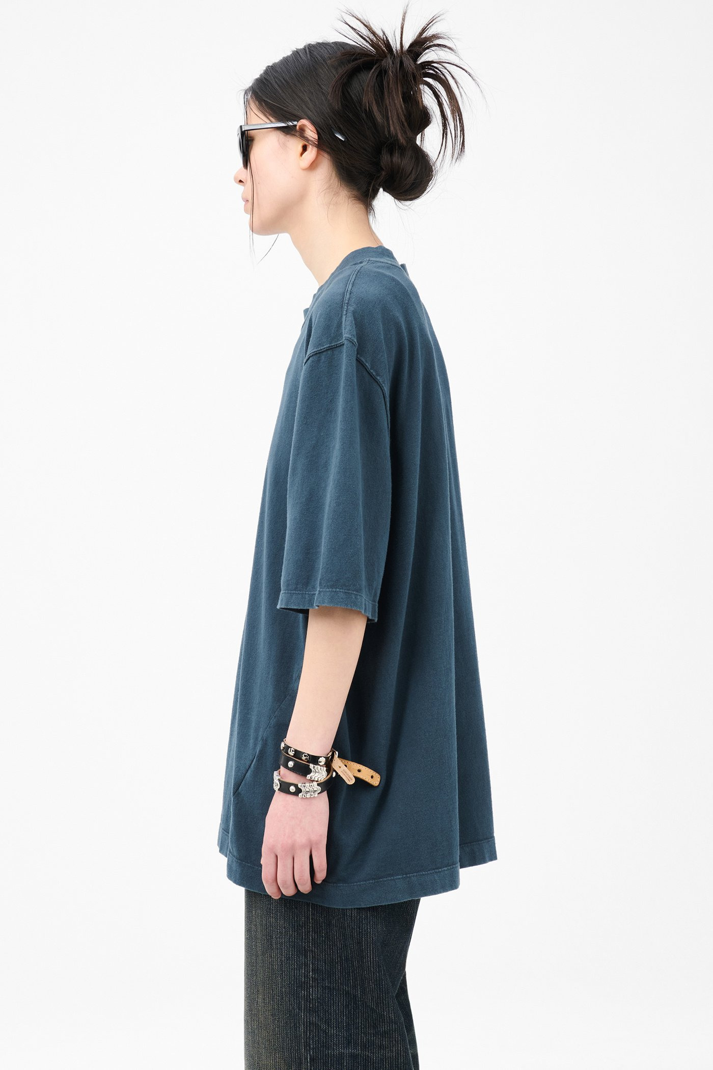 Big T-Shirt Worn Blue Legacy Jersey - 4