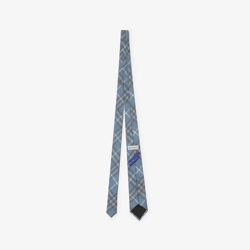 Check Silk Tie 3