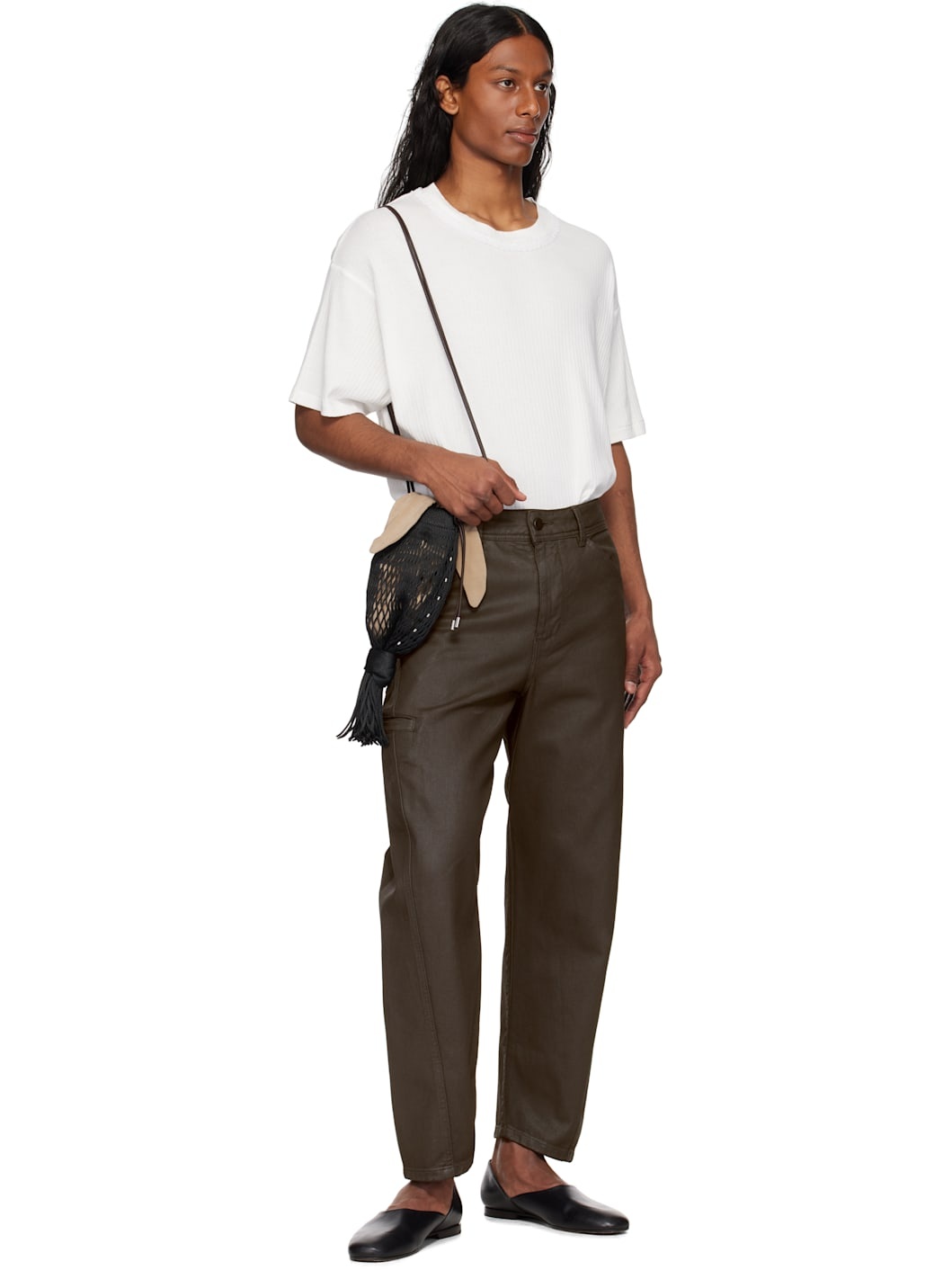 【関税込み】Bode オフホワイト Beaded Salt Marsh Tシャツ Beaded Salt Marsh Tee – BODE