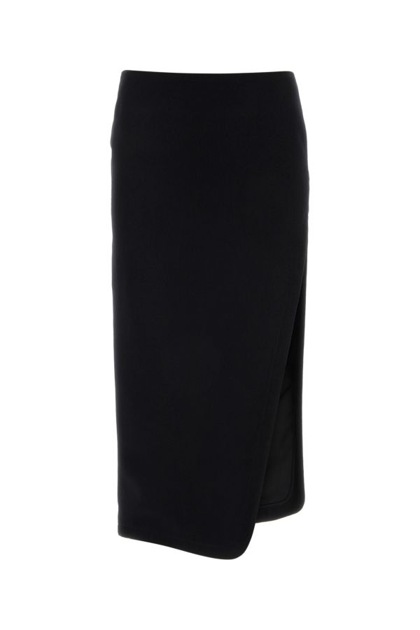 Ann Demeulemeester Woman Black Felt Oline Skirt - 1