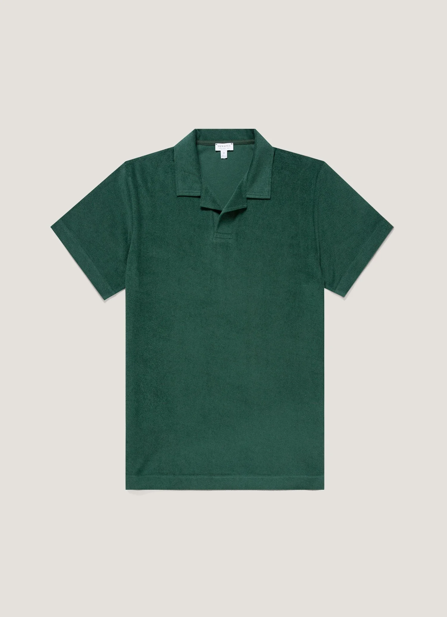 Towelling Polo Shirt - 1