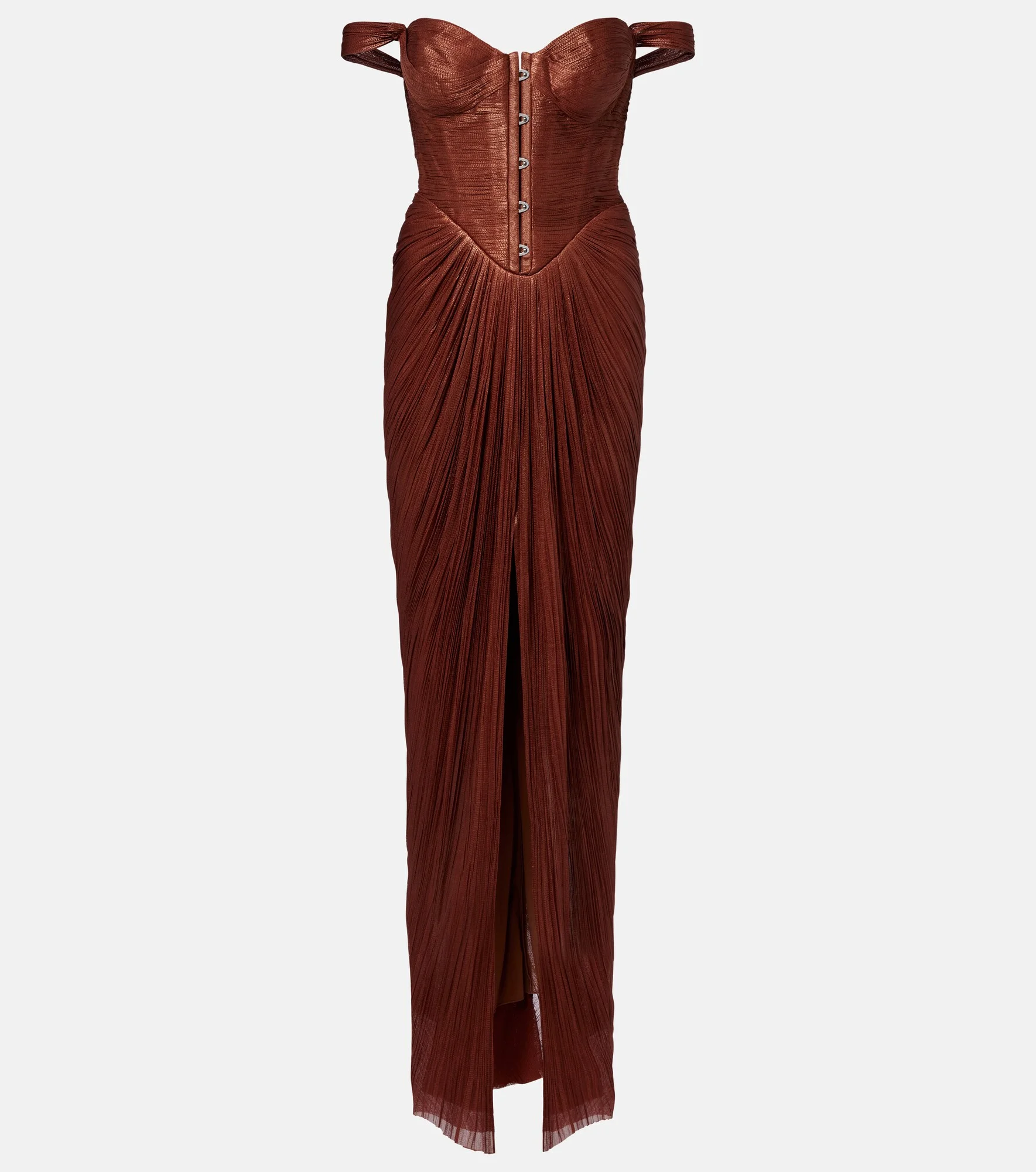 Susie silk bustier gown - 1