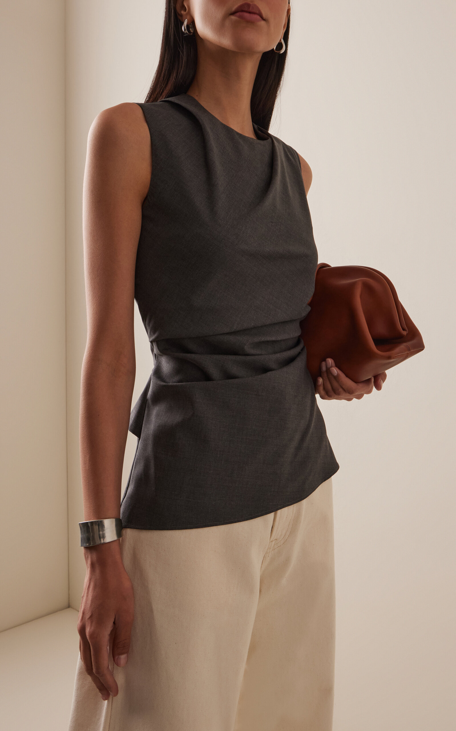 Twisted Wool Top grey - 3