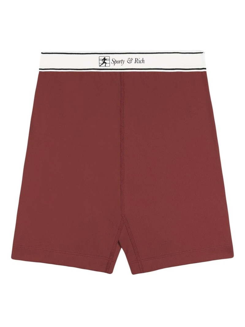 Sporty & Rich Runner Script bike shorts outlook