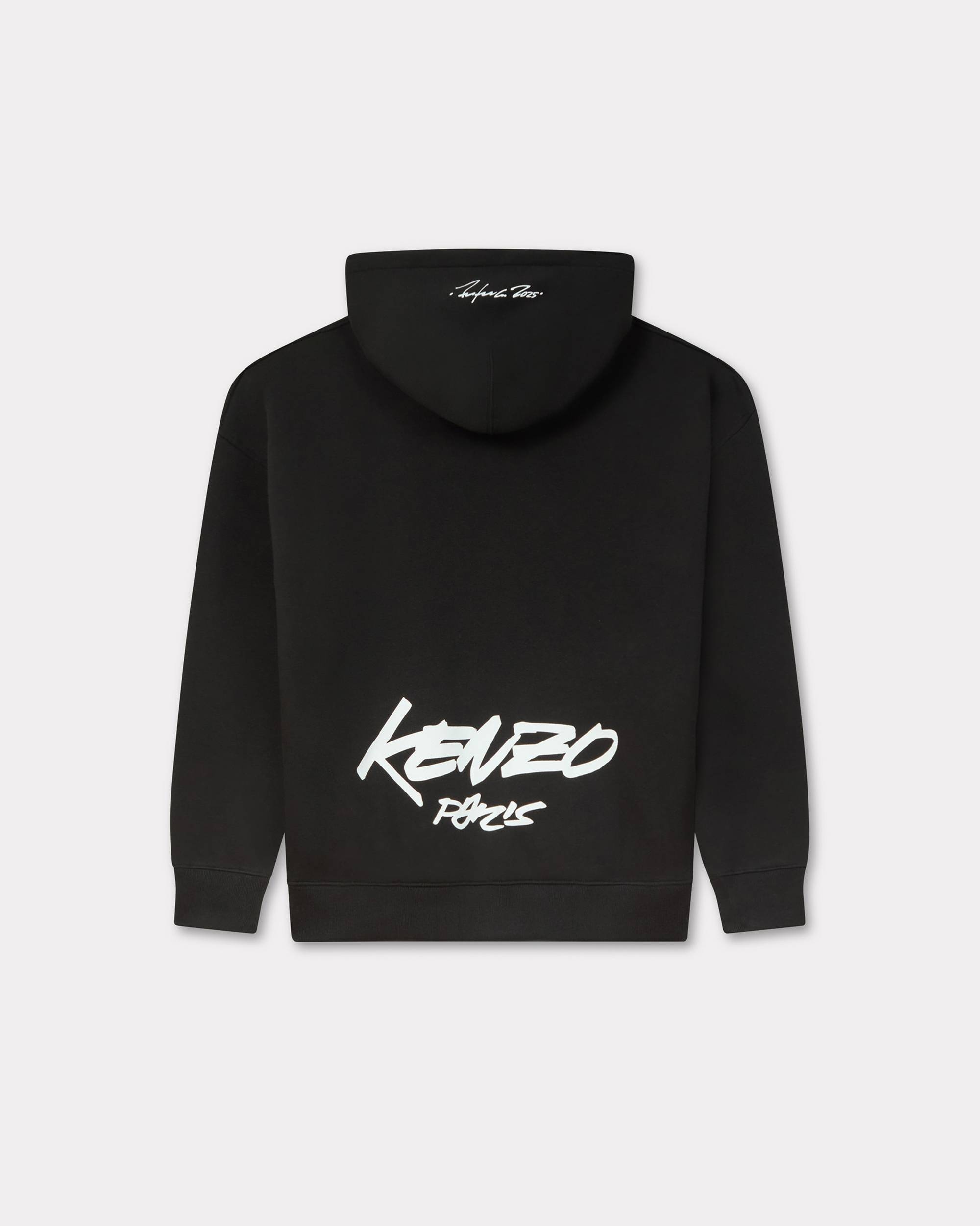'Kenzo x Futura 2000' oversized hoodie in cotton - 2