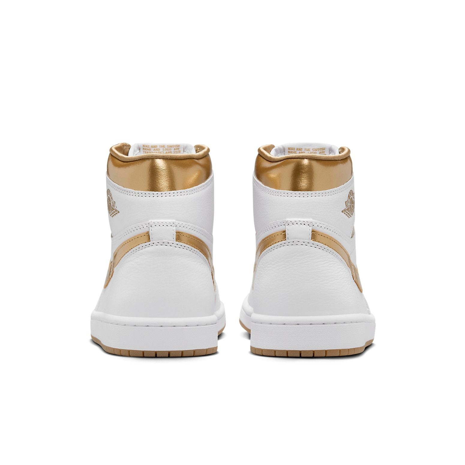 (WMNS) Air Jordan 1 OG 'White Metallic Gold' FD2596-107 - 4