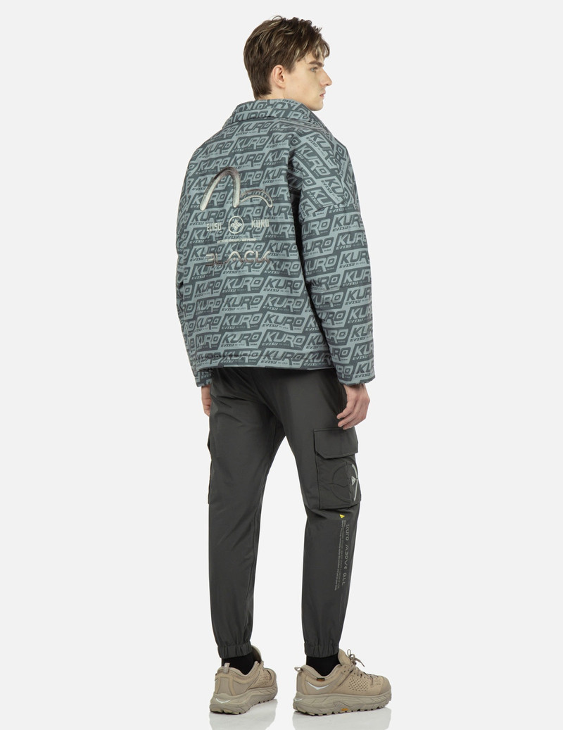 Monogram Print Padded Jacket 4