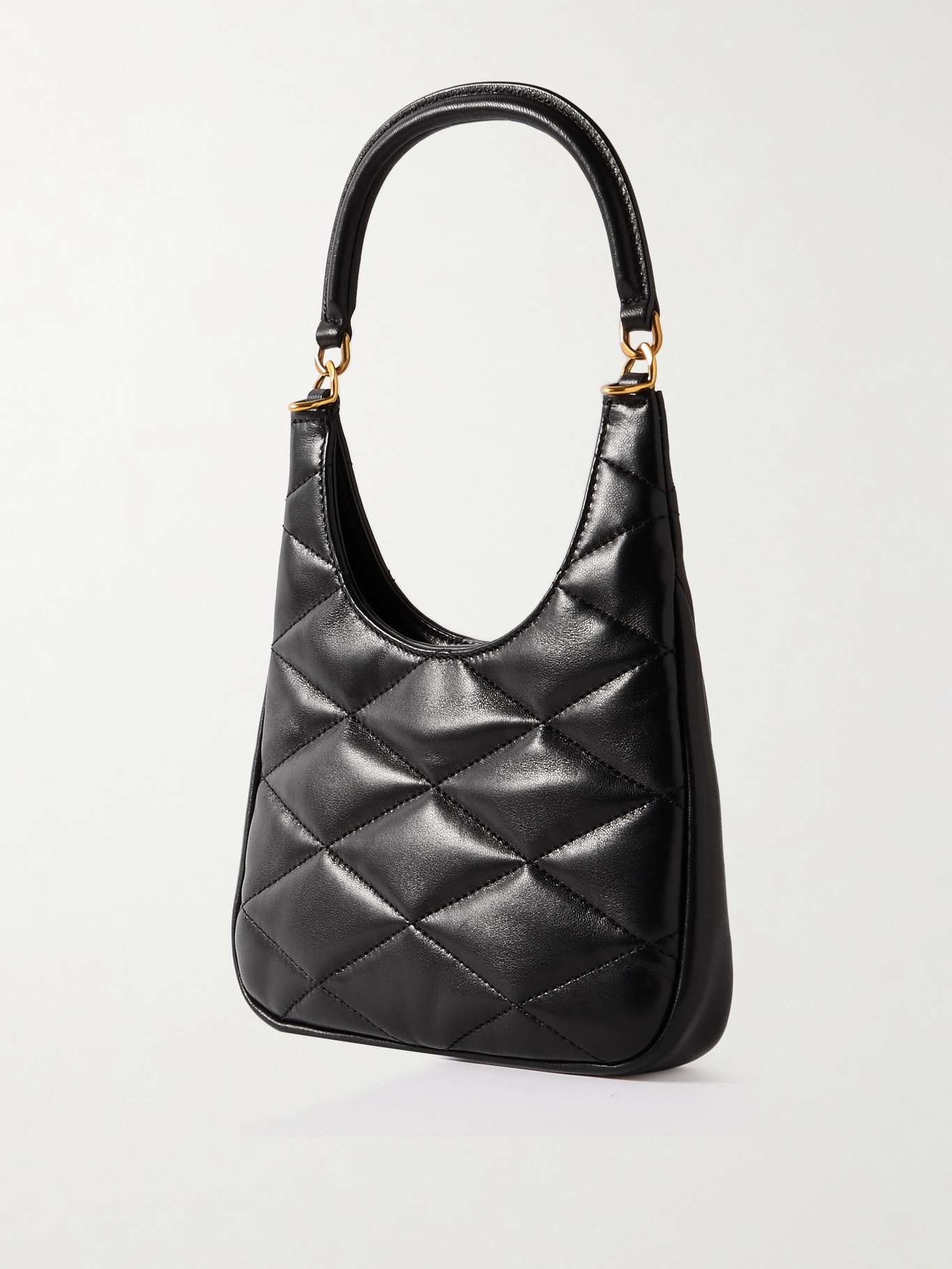 Sade mini quilted leather tote - 3