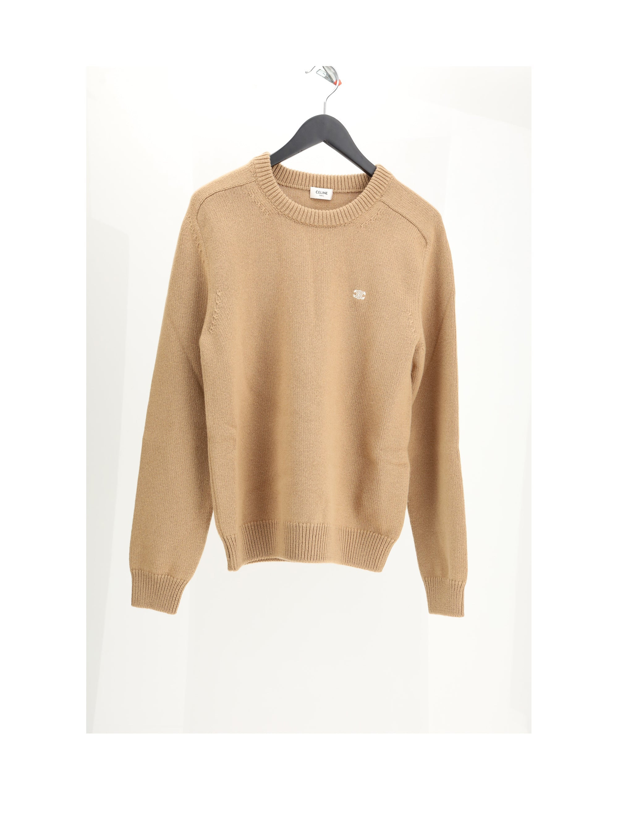 Celine Men Pull Boxy Col Rond Triomphe - 1