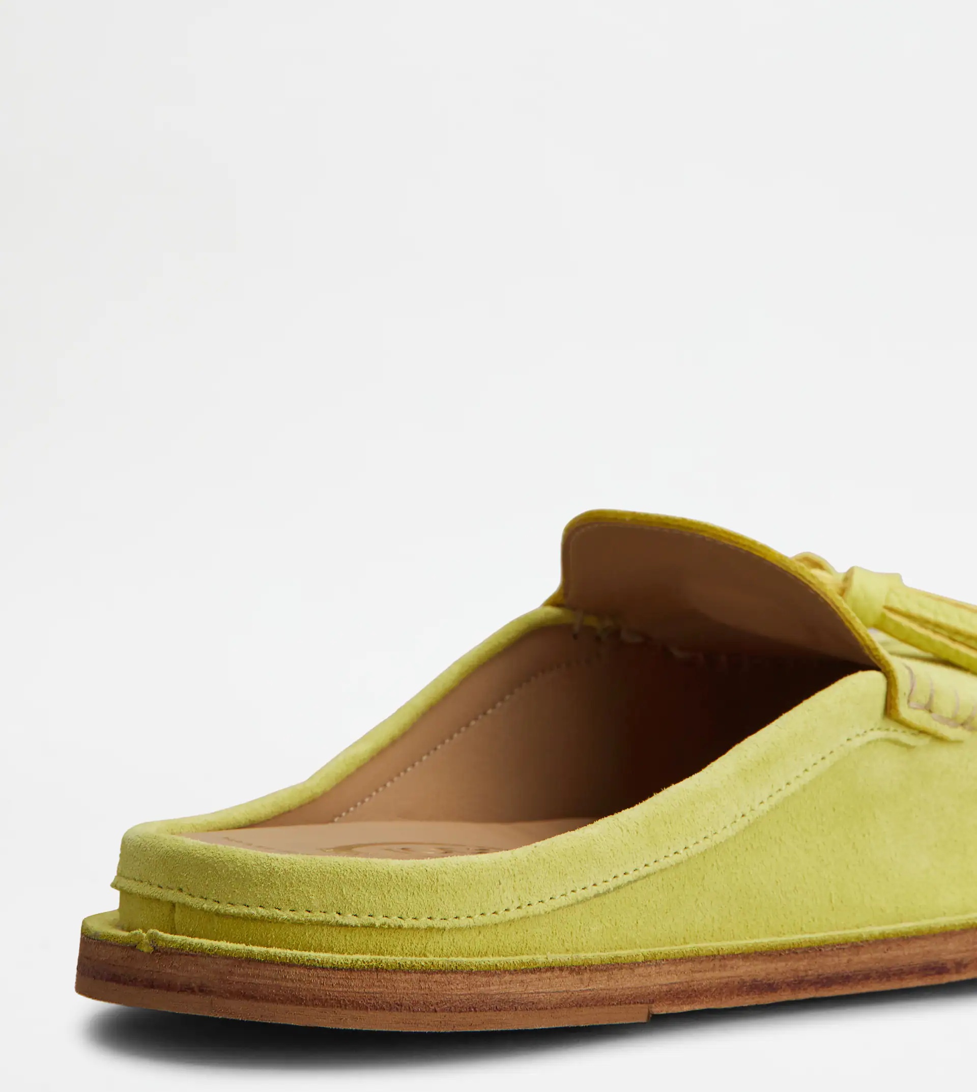 SABOTS IN SUEDE - GREEN - 7