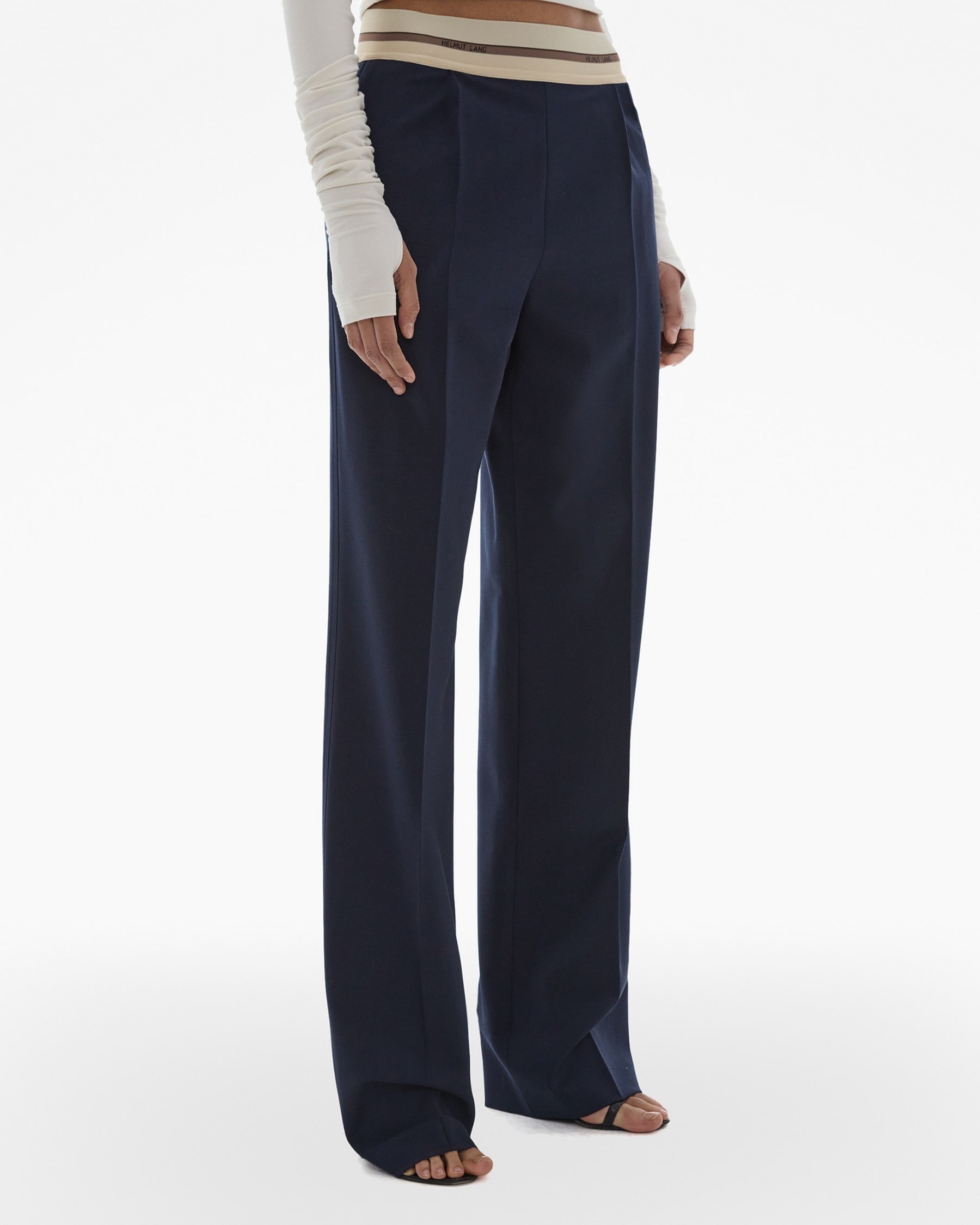 LOGO BAND PULL-ON SUIT PANT - 5