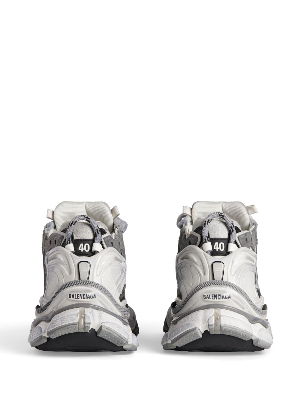 Runner panelled sneakers - 3