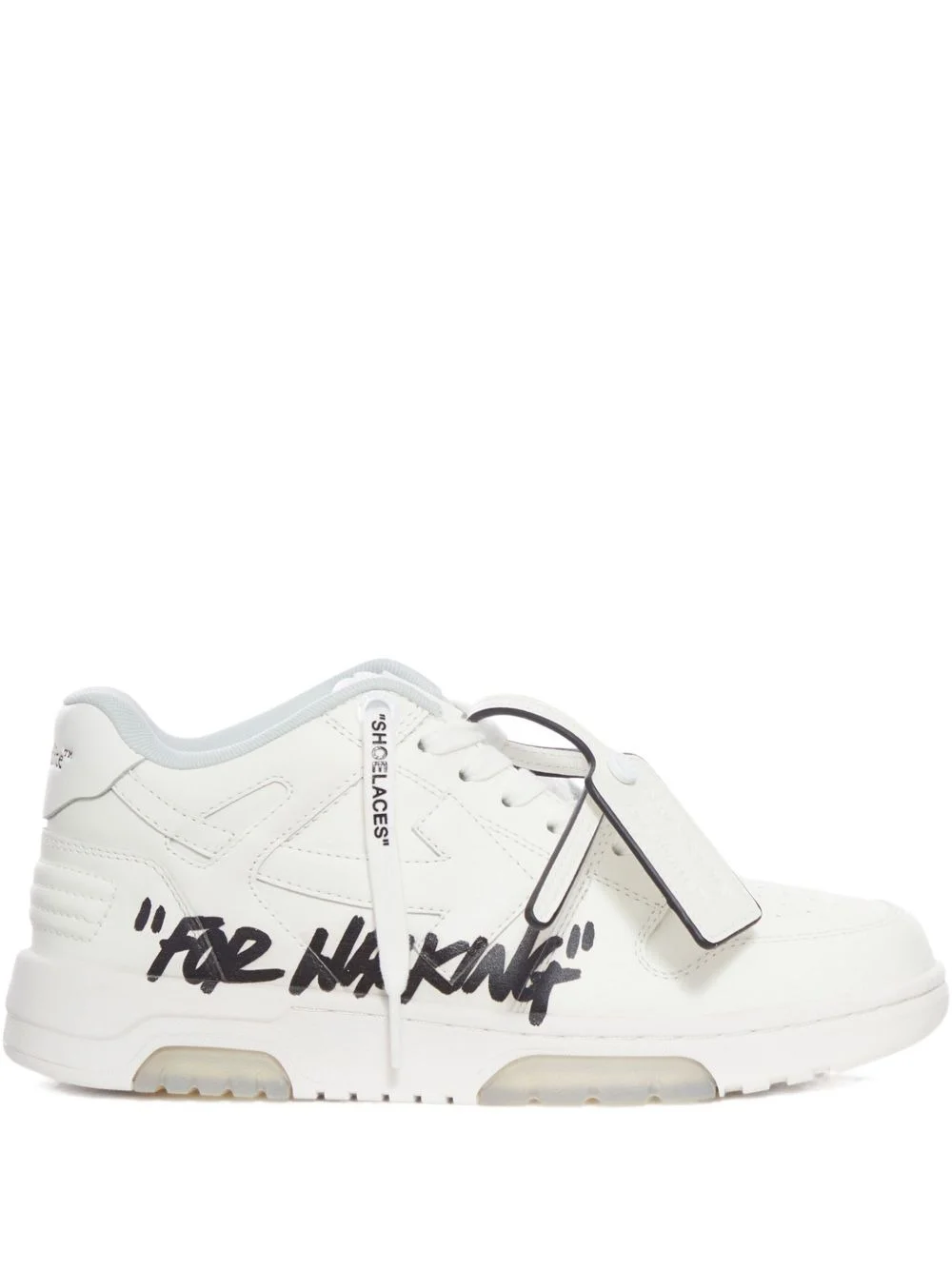 Out of Office graffiti-print low-top sneakers - 1