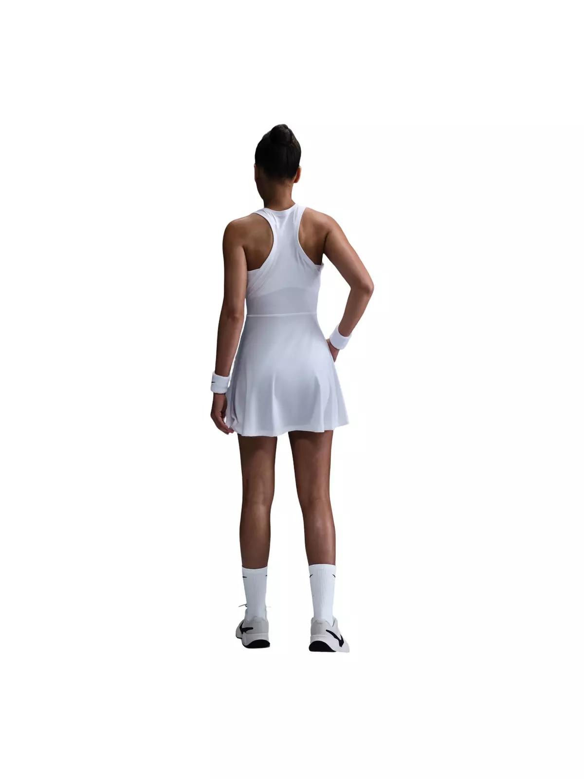 Women's Dri-FIT Victory Tennis Dress -White - 4