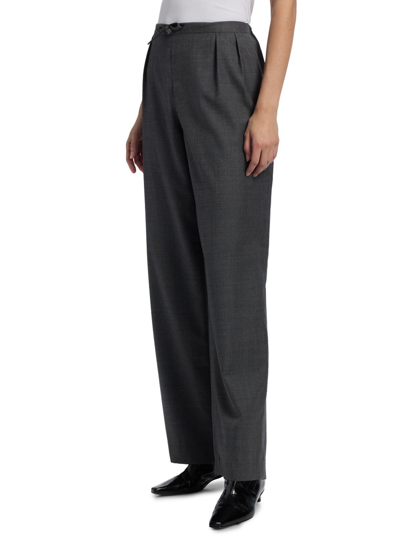 Women's Cove Pleated-Front Wide Leg Pants - Anthracite Melange 4