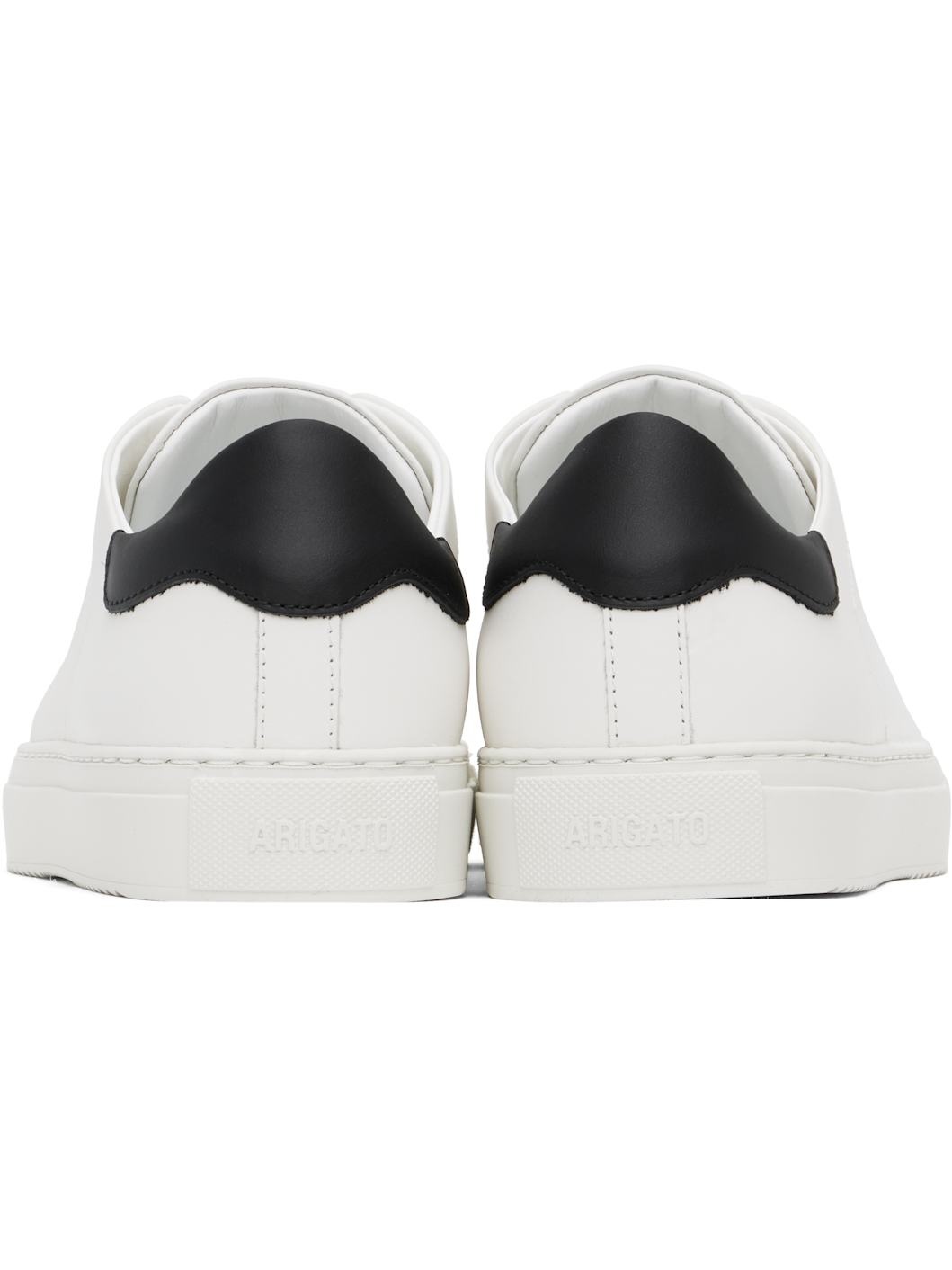 White & Black Clean 90 Sneakers - 2