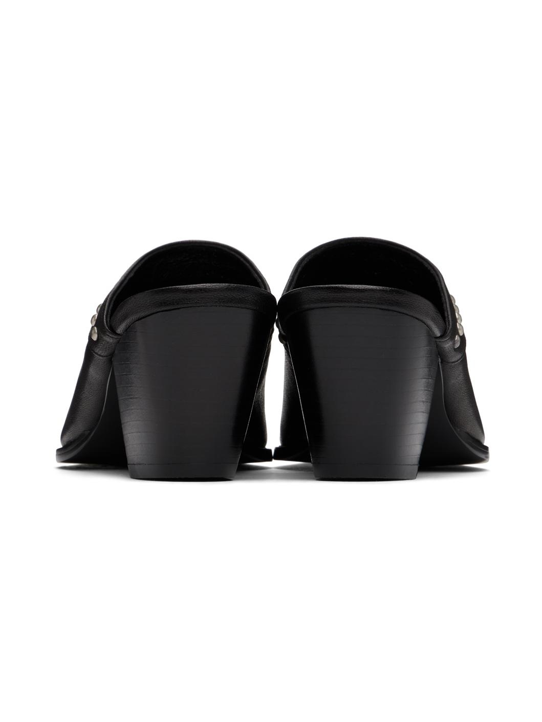 Black Heart Stud Western Mules - 2