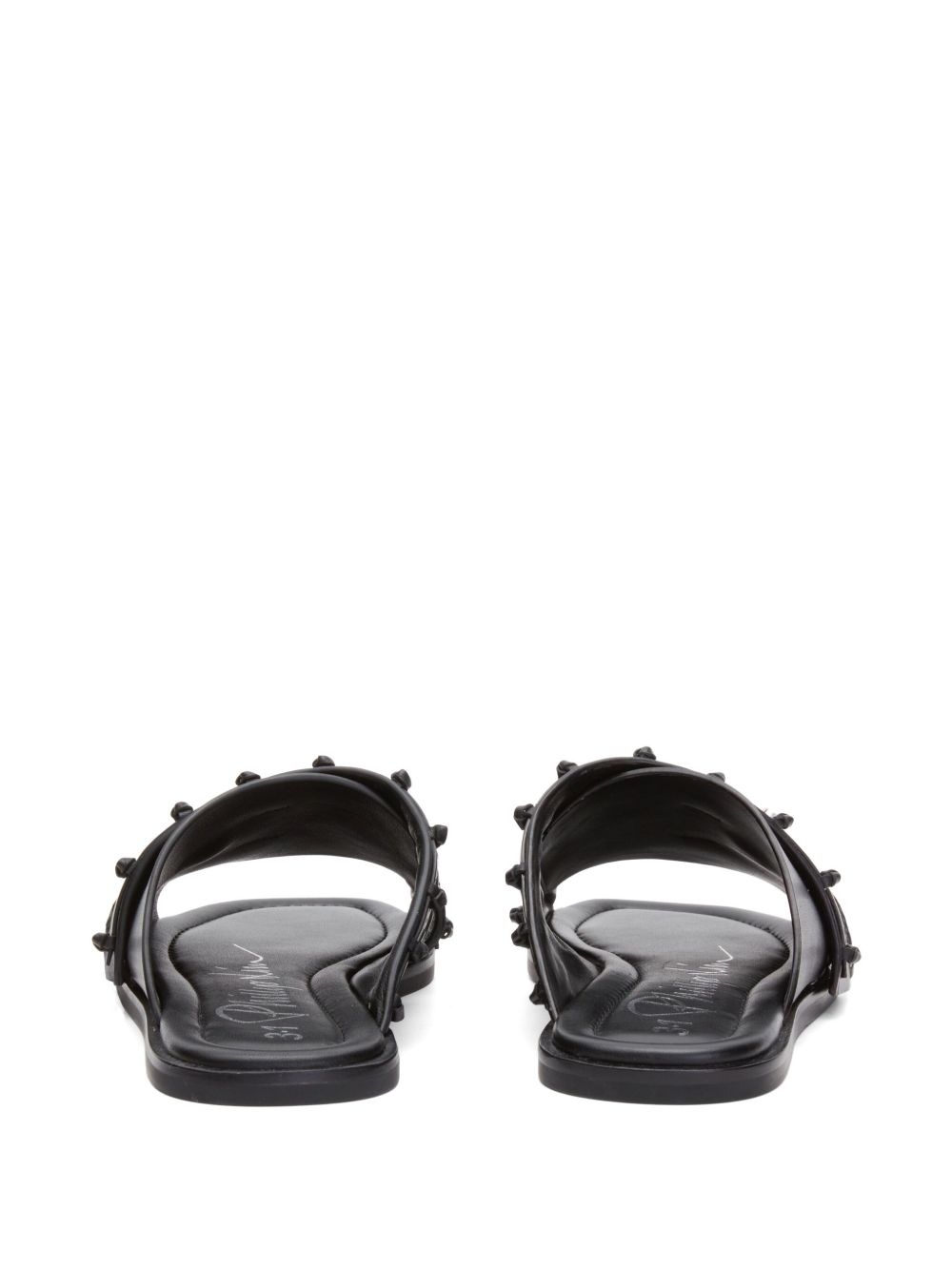 crossover slide sandals - 3