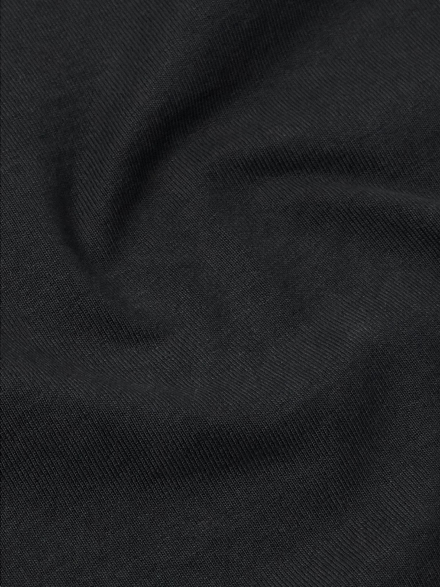 Bliss Logo-Appliquéd Cotton-Jersey T-Shirt Black - 5