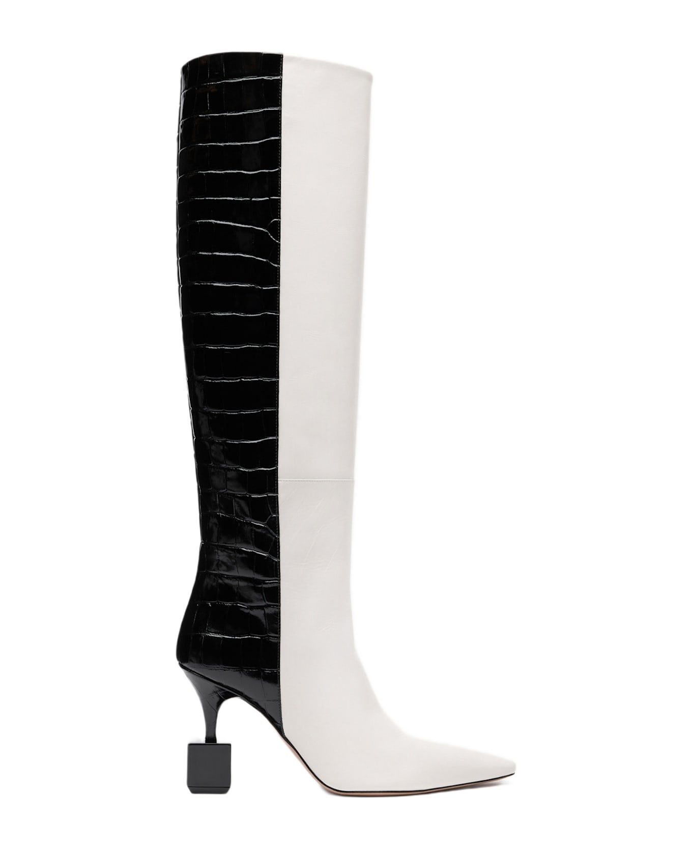 Les Bottes Bisou Leather Boots - 1