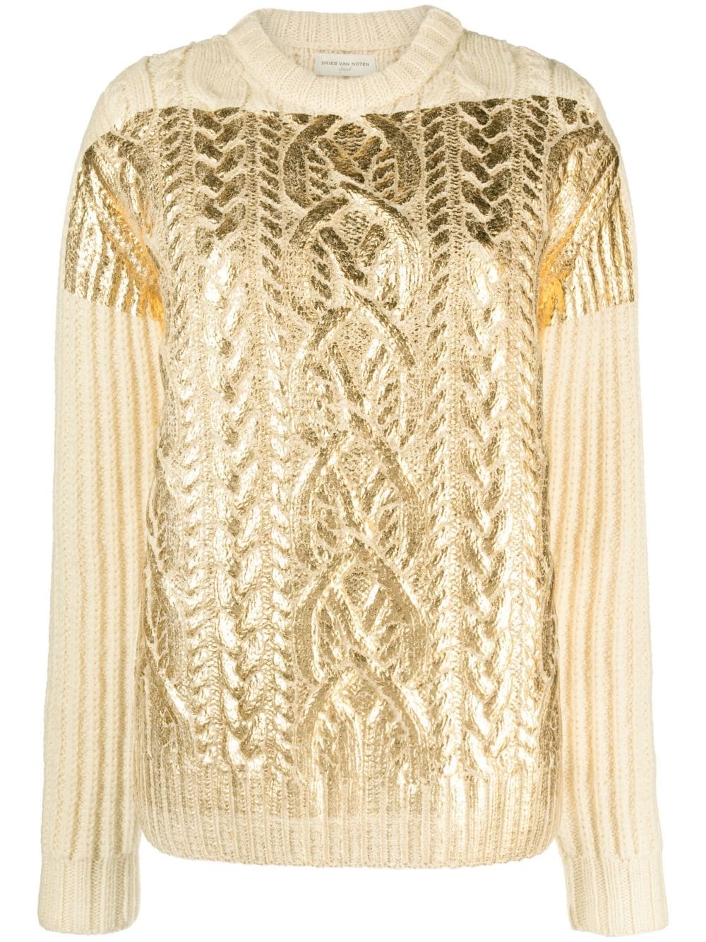 DRIES VAN NOTEN TEZZI WOOL SWEATER - 1