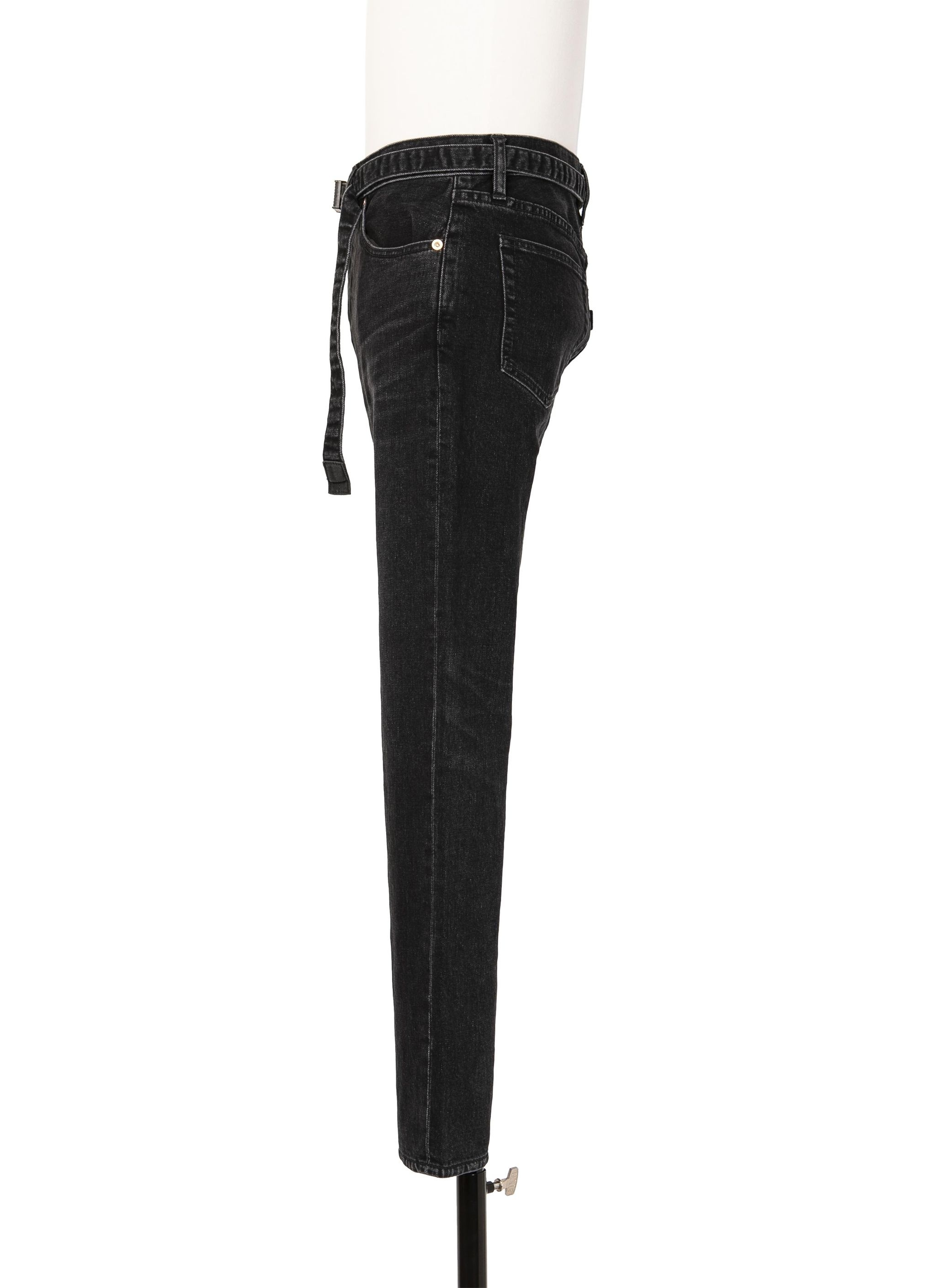 Boot Cut Denim Pants - 2