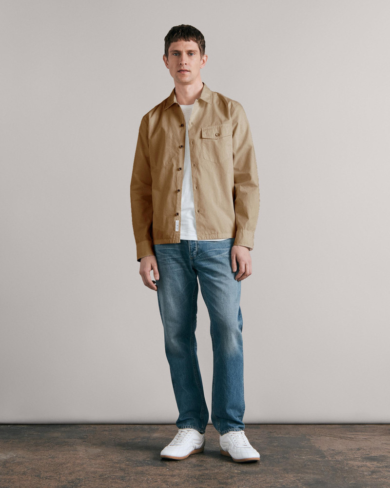 rag & bone Stanton Peached Cotton Long Sleeve Shirt Jacket
Classic Fit Jacket outlook