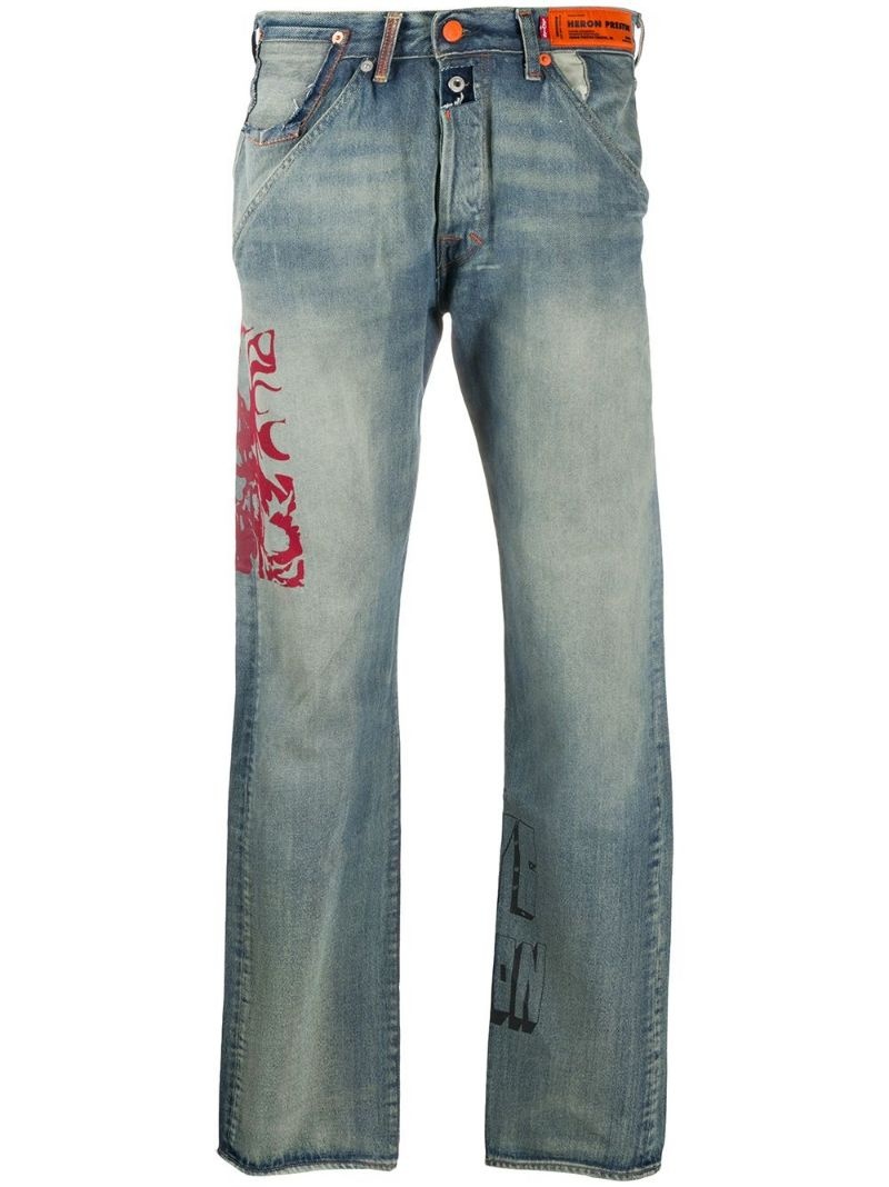 x Levi’s® 501 Concrete Jungle jeans - 1