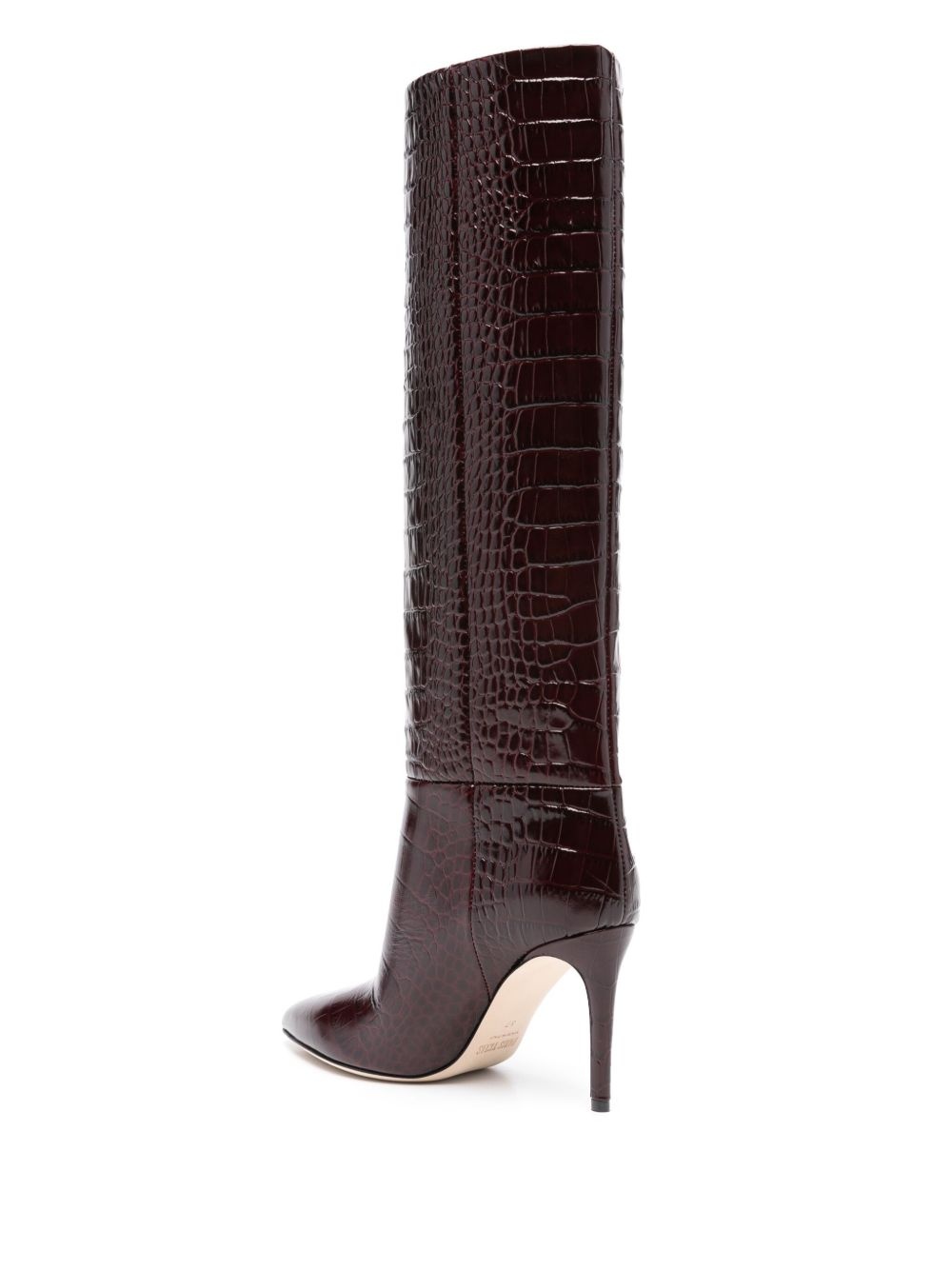 Stiletto 85mm leather boots - 3