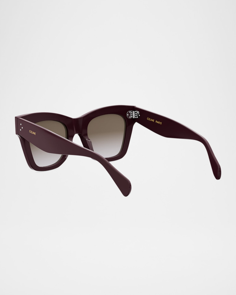 CELINE 3 Dots Acetate Cat-Eye Sunglasses outlook