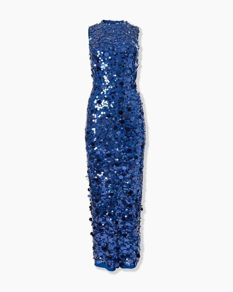 Paillette-Embroidered Gown 1