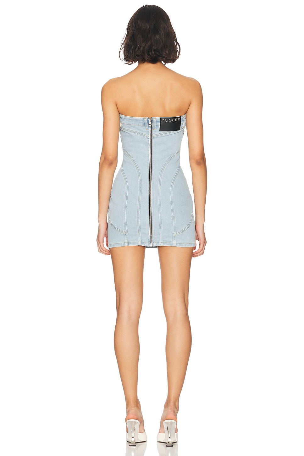 Strapless Mini Dress - 3