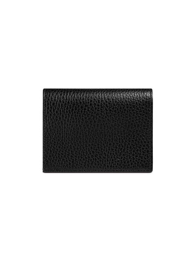 GUCCI Interlocking G plaque card case outlook