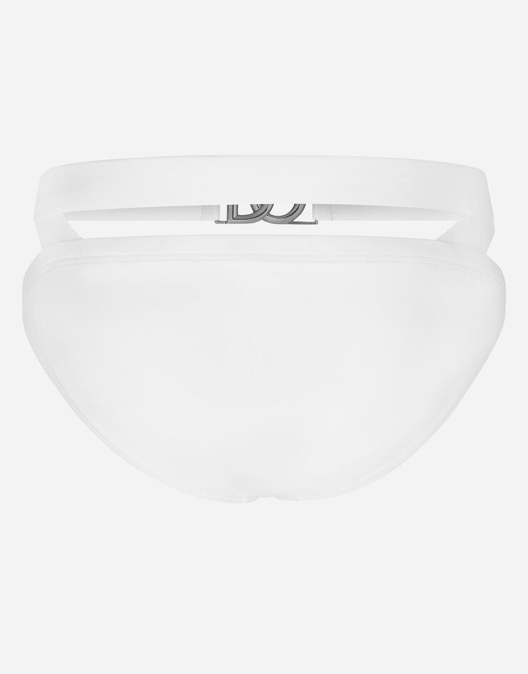 Swim briefs with high-cut leg and DG hardware - 2
