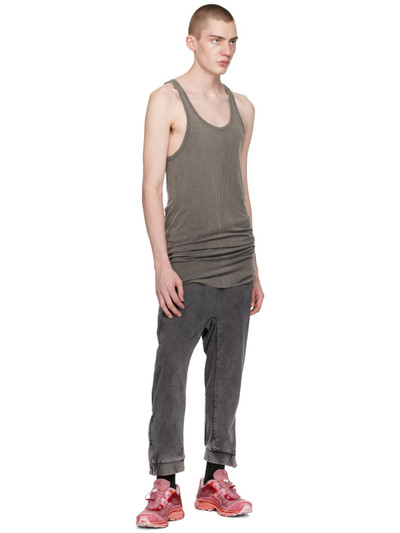 11 by Boris Bidjan Saberi Gray T1B Tank Top outlook