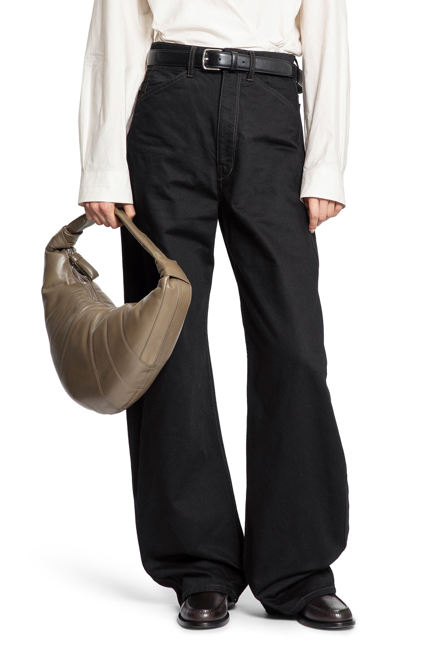 High-waisted Curved Pants - 5