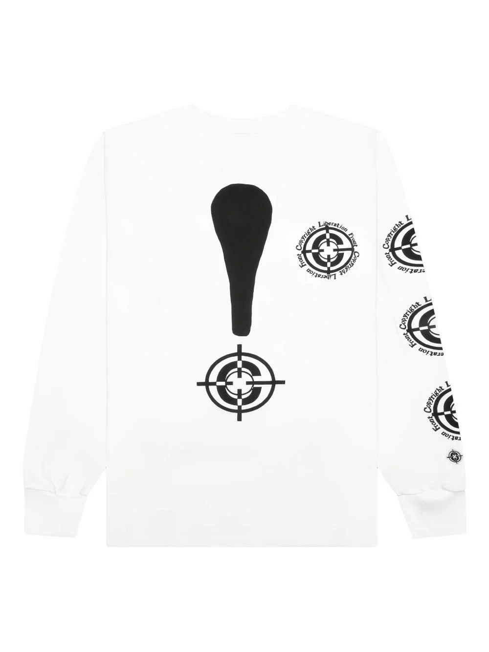 graphic-print long-sleeved T-shirt - 1