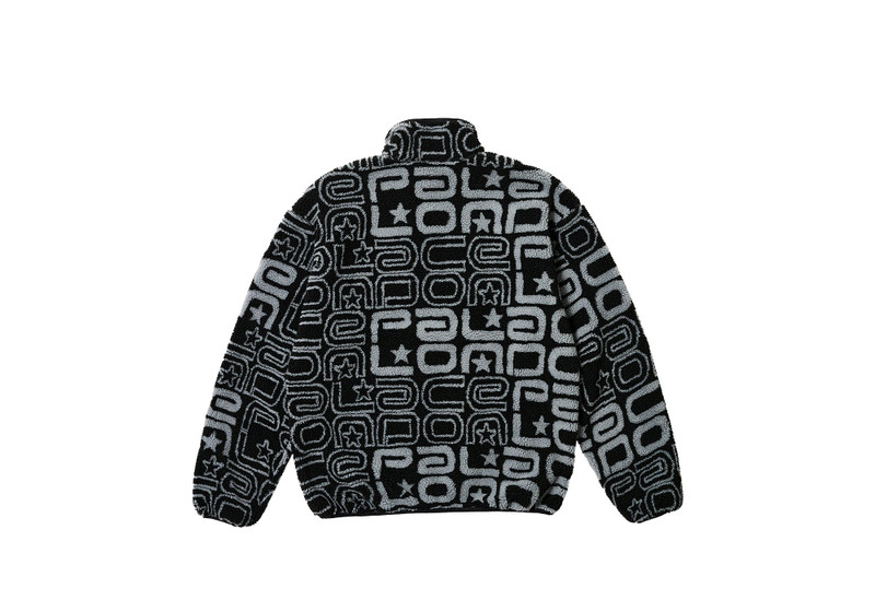 PALACE JOYREX FLEECE JACKET BLACK outlook