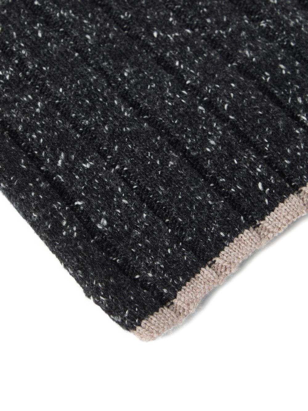 ribbed cashmere scarf - 2