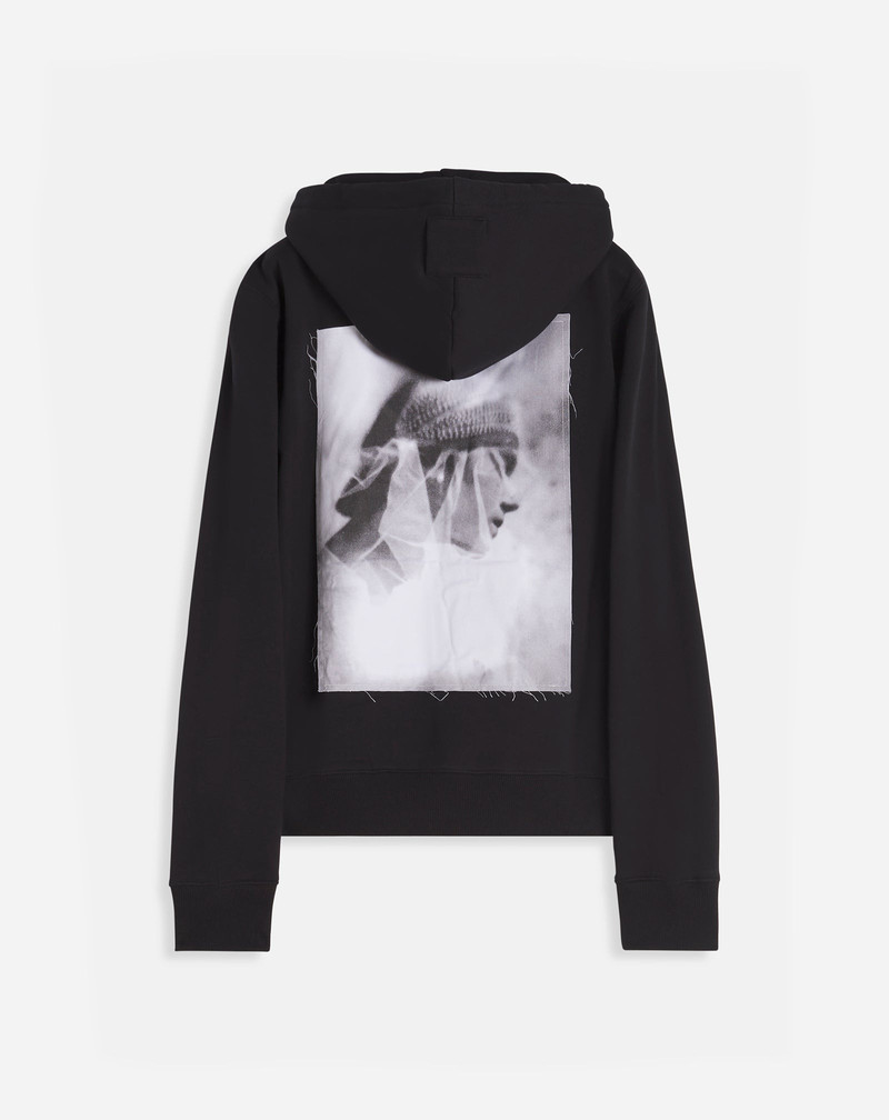 ARCHIVES PRINT ZIPPED HOODIE 6