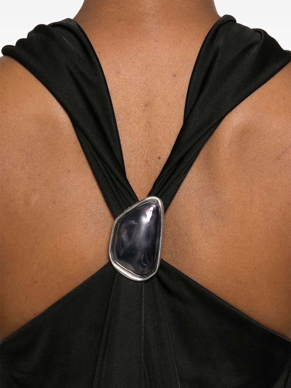 crystal-detail mini dress - 5
